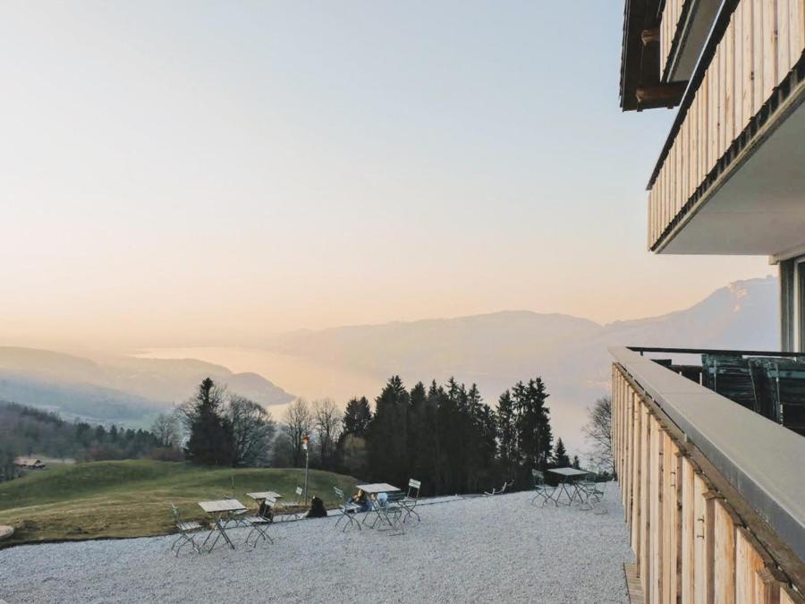 Auszeit-Hotel Z Aeschiried Aeschi Bei Spiez Buitenkant foto